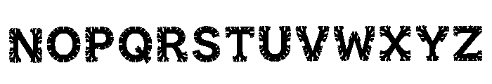 Fayce Regular Font LOWERCASE