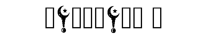 Fayda Regular Font OTHER CHARS