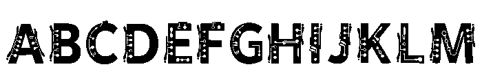Fayza Regular Font UPPERCASE