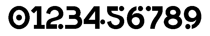 Fazero Regular Font OTHER CHARS