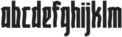 FAGUMEH-Regular otf (400) Font LOWERCASE
