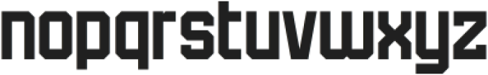 FALSE9 Semi Expanded otf (400) Font LOWERCASE