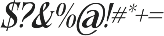 FANTASY MAGIST Italic otf (400) Font OTHER CHARS