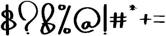 FARMHOUSE Regular otf (400) Font OTHER CHARS