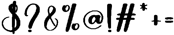 FARMHOUSE Regular otf (400) Font OTHER CHARS