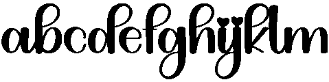 FARMHOUSE Regular otf (400) Font LOWERCASE