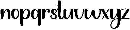 FARMHOUSE Regular otf (400) Font LOWERCASE