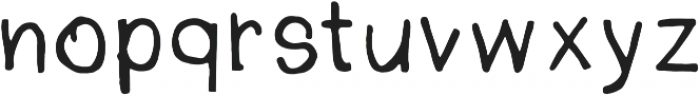 FATslim Medium otf (500) Font LOWERCASE