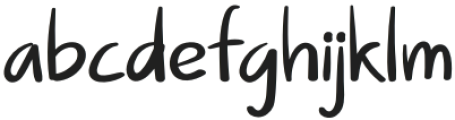 FAVMOTIV Regular otf (400) Font LOWERCASE