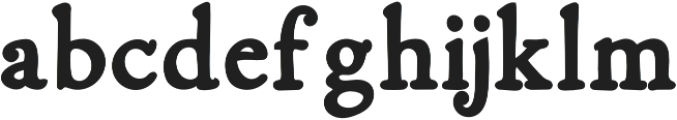 Fabello Black otf (900) Font LOWERCASE