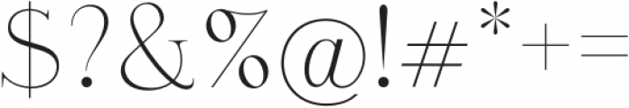 Faberge Regular otf (400) Font OTHER CHARS