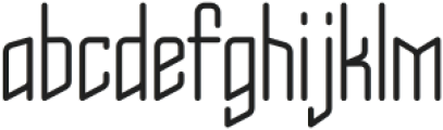 Fabian-Regular otf (400) Font LOWERCASE