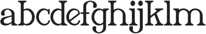 Fabious otf (400) Font LOWERCASE