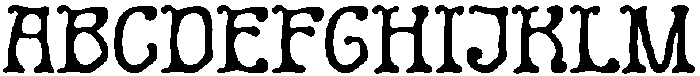 Fable Dust Regular otf (400) Font UPPERCASE