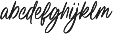 Fabulous Delight otf (300) Font LOWERCASE