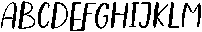Fabulous Regular otf (400) Font UPPERCASE