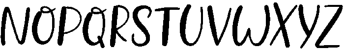 Fabulous Regular otf (400) Font LOWERCASE