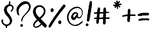 Fabulous Regular otf (400) Font OTHER CHARS