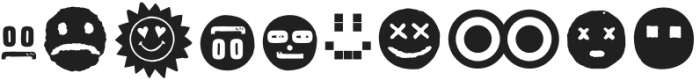 Face Type Icons otf (400) Font OTHER CHARS