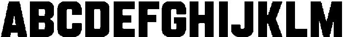 Factory Sans Extra Bold otf (700) Font UPPERCASE