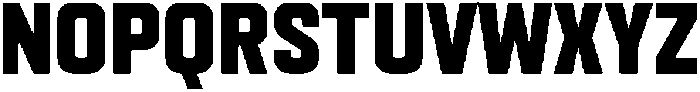 Factory Sans Extra Bold otf (700) Font UPPERCASE