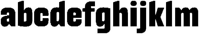 Factory Sans Extra Bold otf (700) FONT