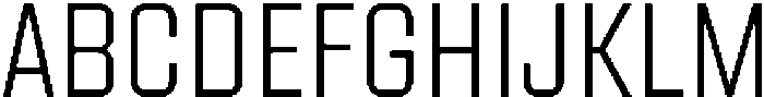 Factory Sans Extra Light otf (200) Font UPPERCASE