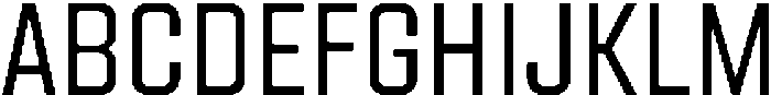 Factory Sans Light otf (300) Font UPPERCASE