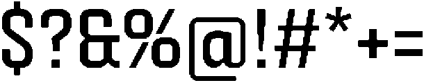 Factory Sans Regular otf (400) Font OTHER CHARS