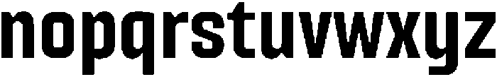 Factory Sans Semi Bold otf (600) Font LOWERCASE
