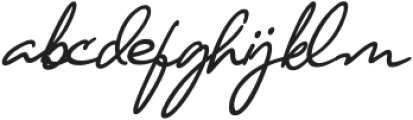 Factually Handwriting Alternate Bold Italic otf (700) Font LOWERCASE