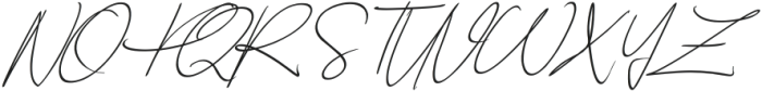 Factually Handwriting Alternate Italic otf (400) Font UPPERCASE
