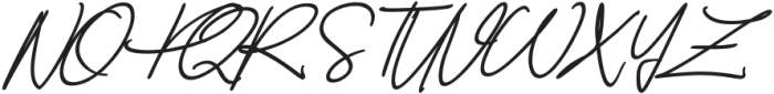 Factually Handwriting Bold Italic otf (700) Font UPPERCASE