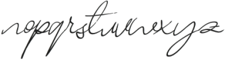 Factually Handwriting Italic otf (400) Font LOWERCASE