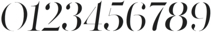 Factum Light Stencil Oblique otf (300) Font OTHER CHARS