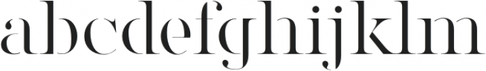 Factum Light Stencil otf (300) Font LOWERCASE