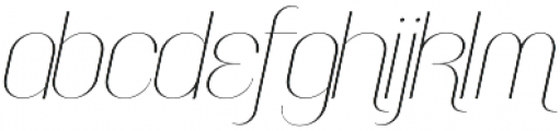 Faddish OT Italic otf (400) Font LOWERCASE