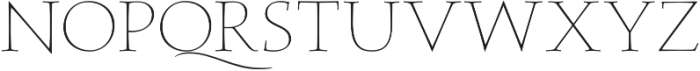 Faded Grandeur Thin otf (100) Font LOWERCASE
