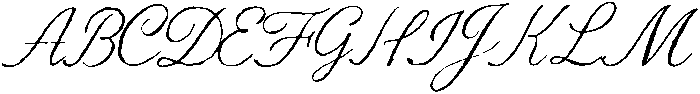 FadedPencil Regular otf (400) Font UPPERCASE