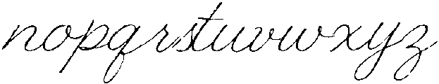 FadedPencil Regular otf (400) Font LOWERCASE