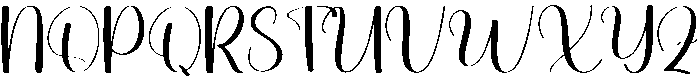 Fadetta Regular otf (400) Font UPPERCASE