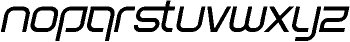 Faggoe Italic otf (400) Font LOWERCASE