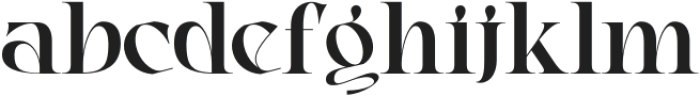 Faghe Modern Regular otf (400) Font LOWERCASE