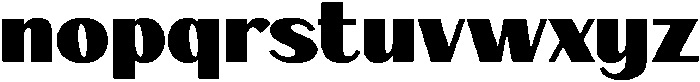 Fagi Black otf (900) Font LOWERCASE