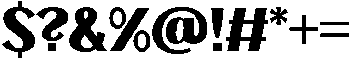 Fagi Bold otf (700) Font OTHER CHARS