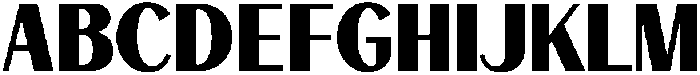Fagi Bold otf (700) Font UPPERCASE