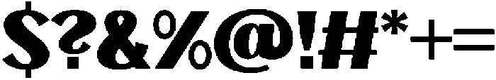 Fagi Extrabold otf (700) Font OTHER CHARS