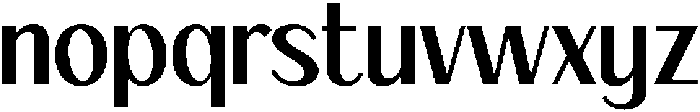 Fagi Regular otf (400) Font LOWERCASE