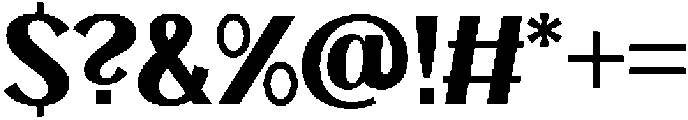 Fagi Semibold otf (600) Font OTHER CHARS
