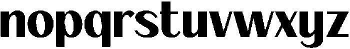 Fagi Semibold otf (600) Font LOWERCASE